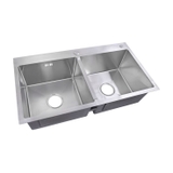 CHẬU RỬA CHÉN 2 HỘC CHUẨN INOX 304 LANKA