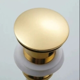 Bộ xả chậu lavabo bằng đồng thau mạ vàng sáng bóng cực đẹp và bền LANKA