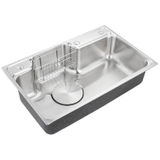 Chậu rửa chén 1 hộc 7846DT inox 304 LANKA