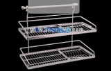 Kệ úp chén bát inox 304 mã KC07