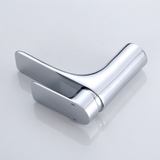 Vòi Lavabo Inox 304 Crom Mỏ Dài 2 Tấc Nóng Lạnh LANKA LBNL07