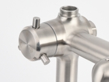 Vòi sen tắm đứng tròn inox 304 loại dày, vòi sen tăng áp LANKA mã SC26