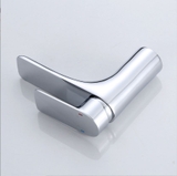 Vòi Lavabo Inox 304 Crom Mỏ Dài 2 Tấc Nóng Lạnh LANKA LBNL07