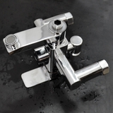 VÒI SEN VUÔNG TẮM ĐỨNG VUÔNG INOX 304 SÁNG BÓNG mã SC07