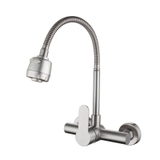 Vòi Rửa Chén Nóng Lạnh Âm Tường INOX 304 LANKA VRCNL28