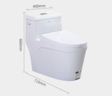 Bồn cầu khối Lanka xả xoáy mã AZ02