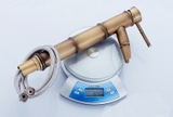 Vòi Lavabo Nóng Lạnh Ống Trúc Đồng Thau Vàng LANKA LBNL12