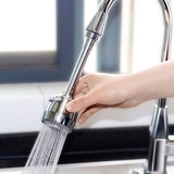 Đầu gắn vòi rửa chén kèm dây inox LANKA xoay 360 độ tiện dụng