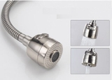 Đầu gắn vòi rửa chén kèm dây inox LANKA xoay 360 độ tiện dụng
