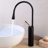 Vòi Lavabo Nóng Lạnh Sơn Tĩnh Điện Đen LANKA LB20