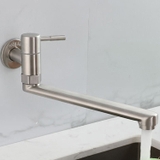 VÒI RỬA CHÉN LẠNH INOX 304 GẮN TƯỜNG LANKA VRCL06