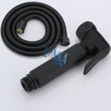 Vòi Xịt Vệ Sinh Chất Liệu Đồng Sơn Tỉnh Điện Màu Đen LANKA VX06