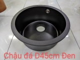Chậu Rửa Chén Đá Tròn Đặt Âm Bàn Nhập Khẩu U0045-C01