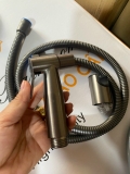 Vòi Xịt Toilet Inox Sơn Tỉnh Điện Màu Xám LANKA
