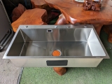Chậu rửa chén 1 hộc INOX 304 cở lớn 90x50cm LANKA