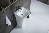 Lavabo trụ đứng liền khối mã LP111 LANKA