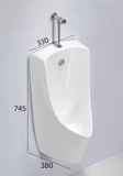 BỒN TIỂU NAM TREO TƯỜNG MÃ TN6000 ( đã bao gồm bộ xã tiểu nhấn)