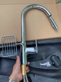 Vòi Rửa Chén Rút Dây Đồng Thau Mạ Crome LANKA VRCNL30