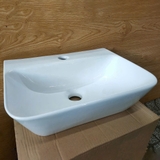 Chậu lavabo treo tường hình chữ nhật lớn LANKA