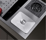 Chậu Rửa Chén 1 Hộc Lớn Inox 304 Phủ Nano 8846DT LANKA