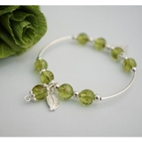 Peridot bracelet