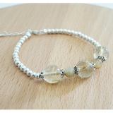 Yellow Rutilated Quartz bracelet