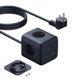 Ổ cắm điện Baseus EnerFill FA11 Cube 3AC+1U+1C 67W 1,5m EU