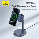 Đế Sạc Không Dây Baseus Orbit 2 Pro 2-in-1 Qi2 20W