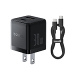 Combo Sạc Nhanh Baseus Palm C+U 30W