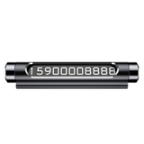 Bảng số điện thoại Baseus Metal Parking Card dùng cho xe hơi