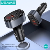 https://chube.vn/tau-sac-xe-hoi-usams-cc257-c42-100w-3-cong-aluminum-alloy-fast-car-charger