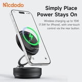 Đế sạc từ tính Mcdodo CH-861 Spin Craft Pro 360° hút chân không