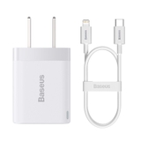Bộ Sạc Nhanh Kèm Cáp Baseus Super Si Pro Quick Charger 1C 20W