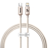Cáp sạc nhanh 20W Baseus Crystal Shine Series Fast Charging Data Cable Type-C to Lightning