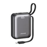 Pin sạc dự phòng USAMS Dual-cable CD278 PB98 10000mAh 22.5W CCC