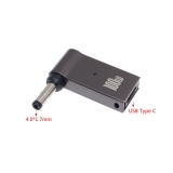 Đầu chuyển Type-C sang DC laptop 100W góc vuông