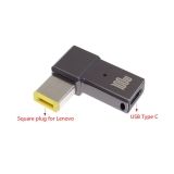 Đầu chuyển Type-C sang DC laptop 100W góc vuông