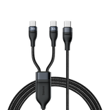 Cáp sạc nhanh 2 trong 1 Baseus C 100W to C 65W + C 18W