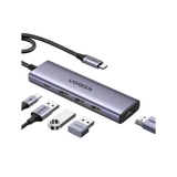 Mua hub-chuyen-doi-usb-c-ugreen-15596-5-in-1-ra-hdmi-4k-30hz-pd100w tại chube, chính hãng, giá tốt