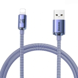 Cáp sạc nhanh 2.4A Baseus Crystal Shine Series USB to iP