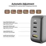 Combo cáp sạc Mazer Infinite.BOOST SuperMINI GaN PD 100W Wall Charger