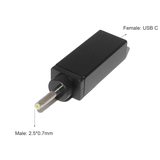 Đầu chuyển USB Type-C sang đầu DC laptop PD 100W