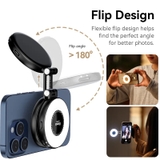 Đèn selfie Ulanzi LM19 MagSafe, đèn LED gập sạc USB-C