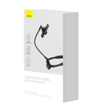Kẹp đện thoại đeo cổ Baseus ComfortJoy Series Neck Phone Holder Black