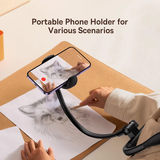 Kẹp đện thoại đeo cổ Baseus ComfortJoy Series Neck Phone Holder Black