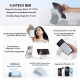 Pin dự phòng Cuktech WPB100N 10000mAh kèm đế sạc từ tính