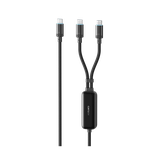 Cáp Cuktech C2C615 USB-C sang 2 USB-C 140W 1,5m - ảnh sản phẩm