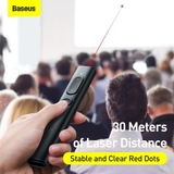 Bút trình chiếu Laser Baseus Orange Dot Wireless Presenter