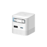 Củ sạc Cuktech AD653W GaN 67W tích hợp cáp rút 65W màu trắng - ảnh sản phẩm