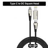 Cáp sạc đa năng Baseus 100W USB C Sang DC cho laptop Lenovo/ Asus/ Toshiba (CA1T2)